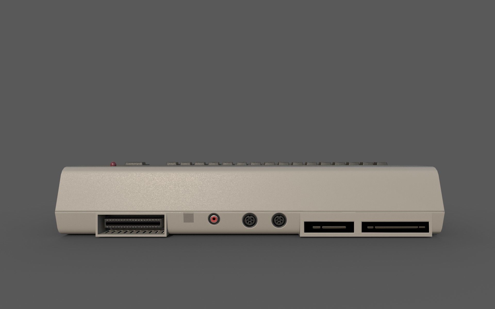 Commodore 64 Low-poly 3D model_11