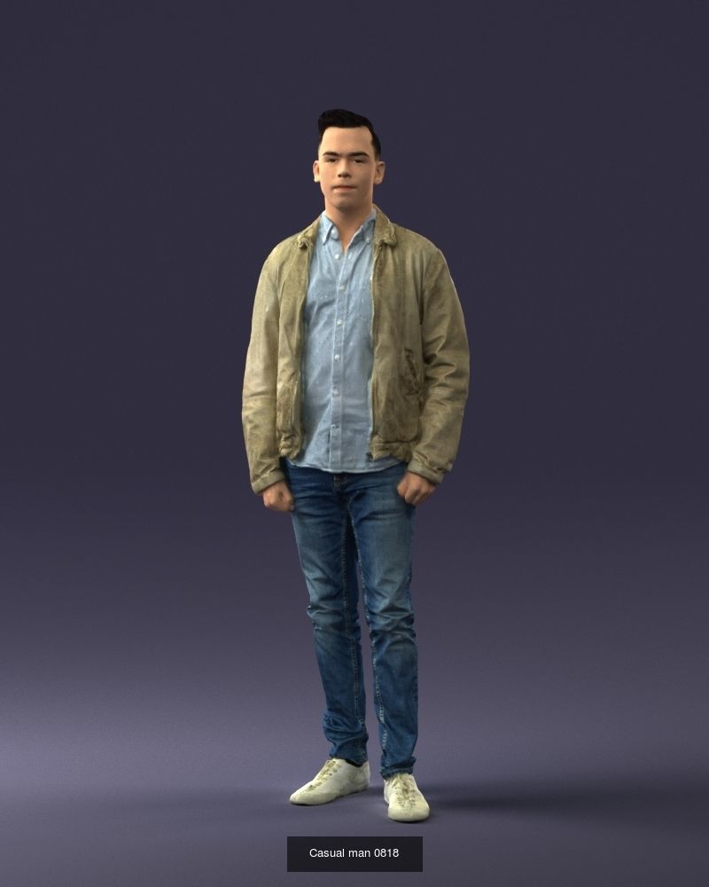 Posed people  vol 1 3D Model Collection_4