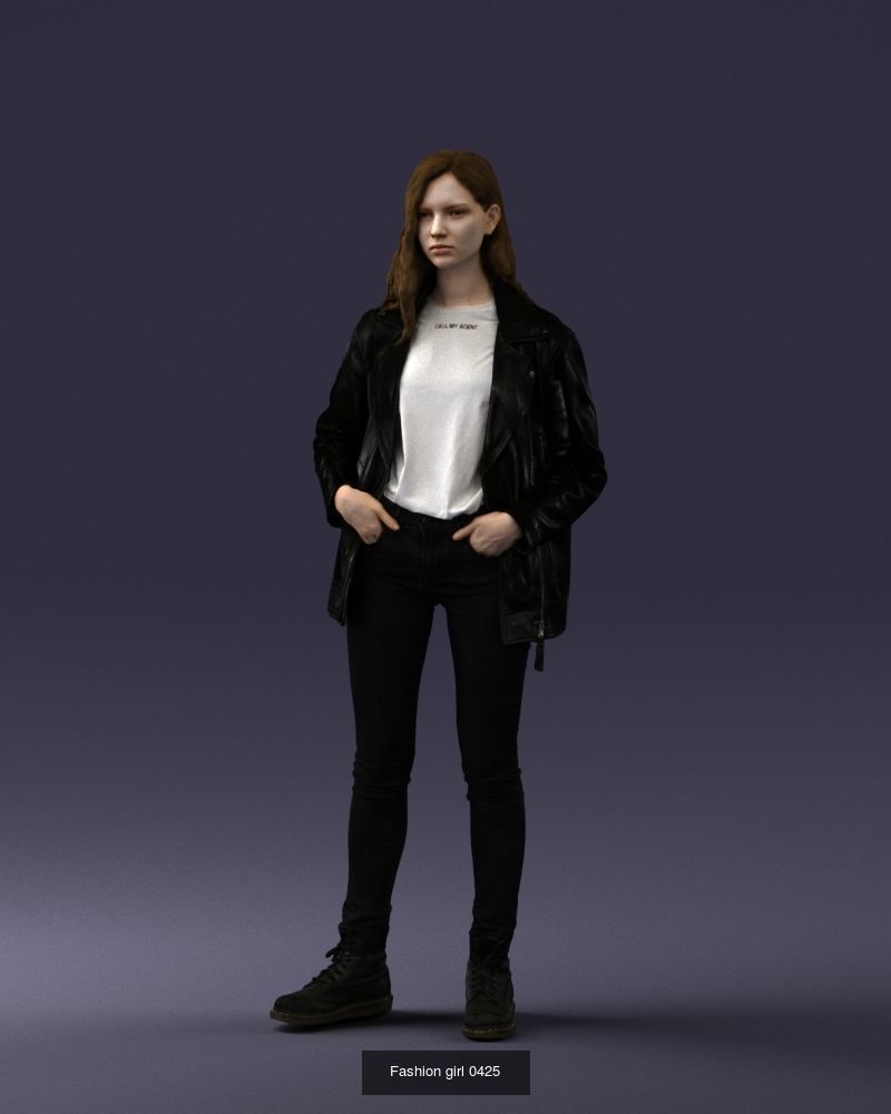 Posed people  vol 1 3D Model Collection_5