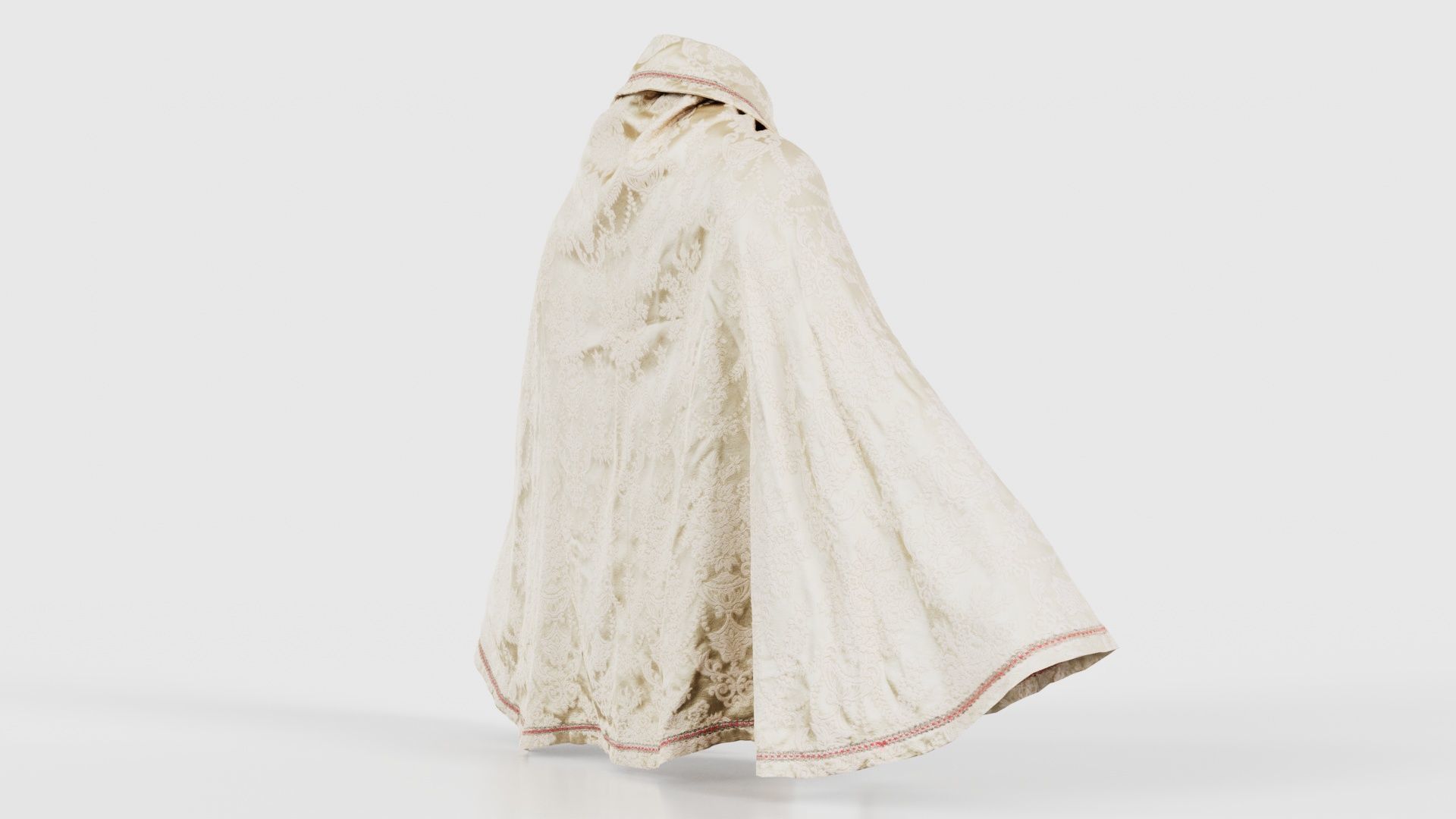 Nature Cape Low-poly 3D model_19