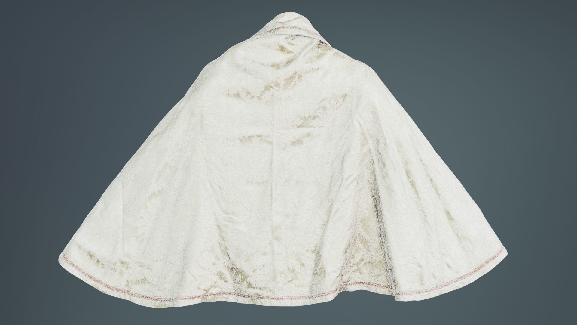 Nature Cape Low-poly 3D model_10