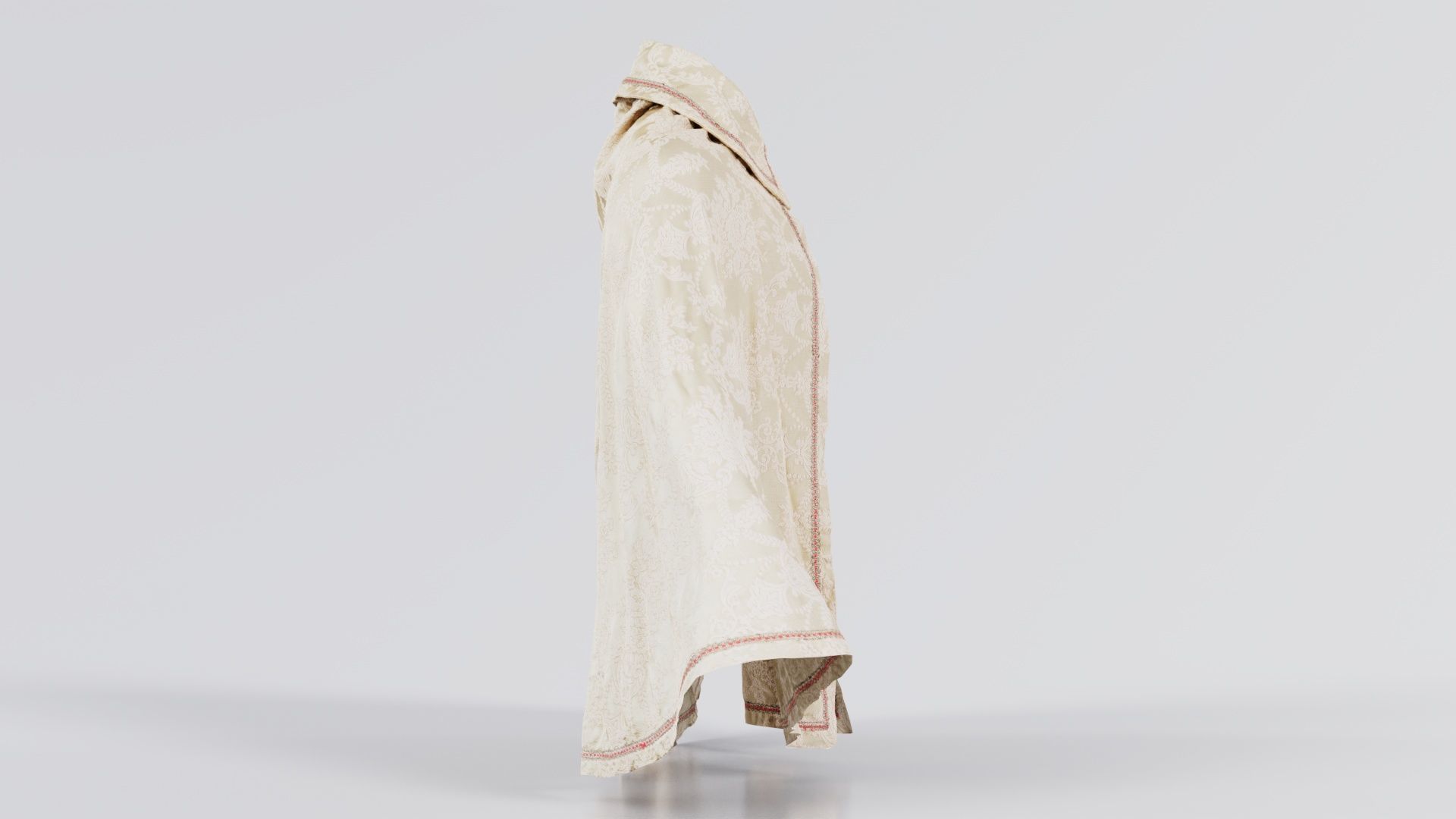 Nature Cape Low-poly 3D model_4