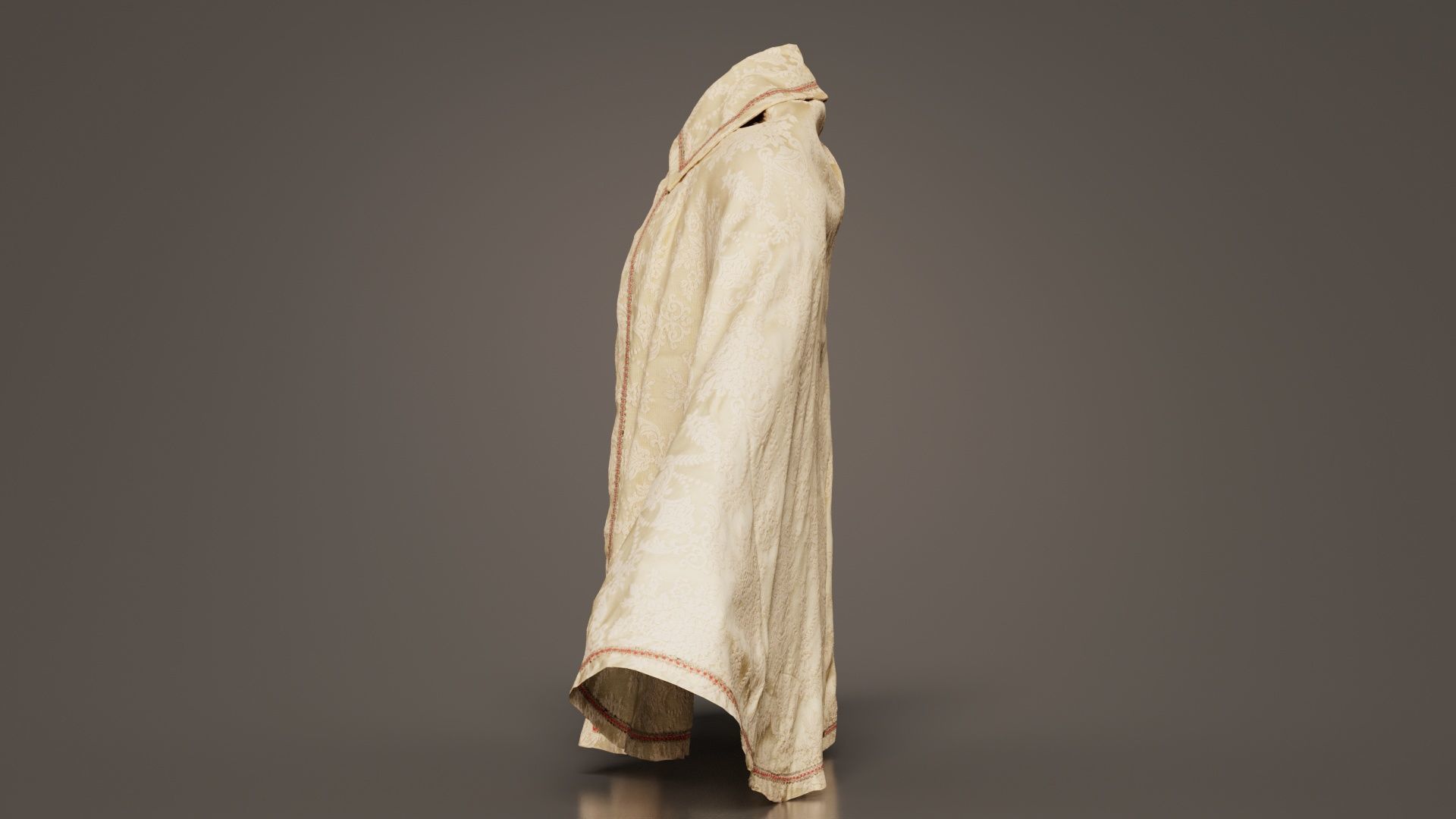 Nature Cape Low-poly 3D model_8