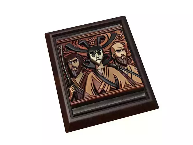 Samurai Jack 3D print model