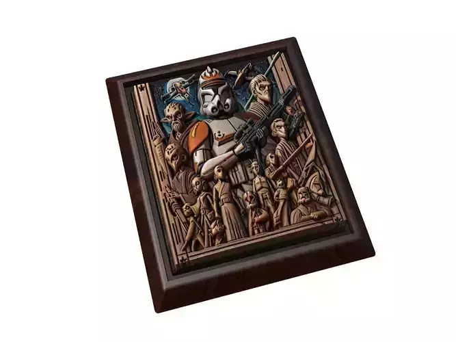 Star Wars The Clone Wars 3D print model