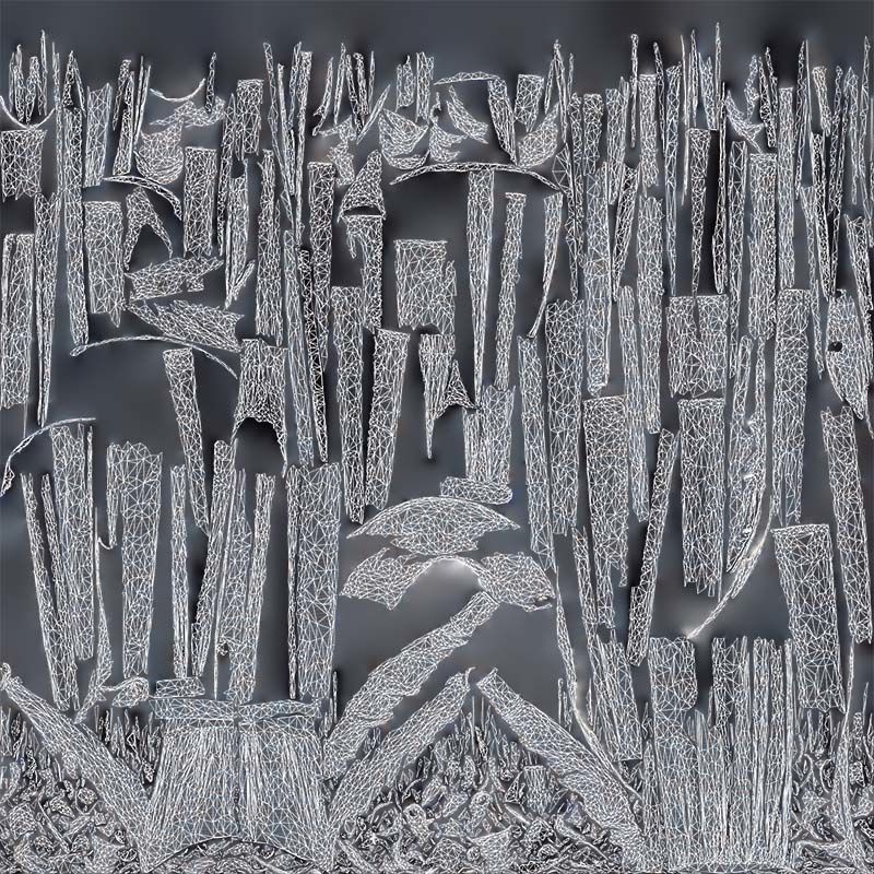 Elegant Button Coat Open Low-poly 3D model_14