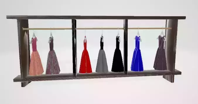 3D Wardrobe Model