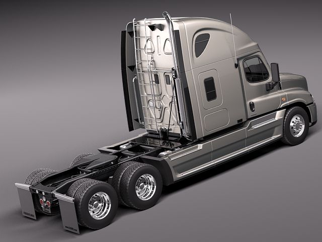 Freightliner Cascadia 2011 3D Model 3D model_4