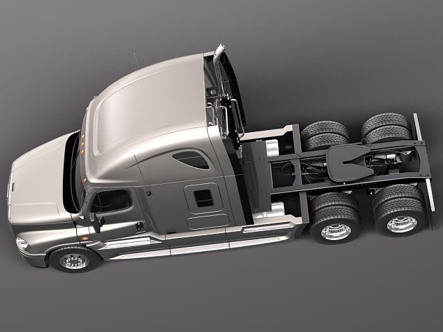 Freightliner Cascadia 2011 3D Model 3D model_7