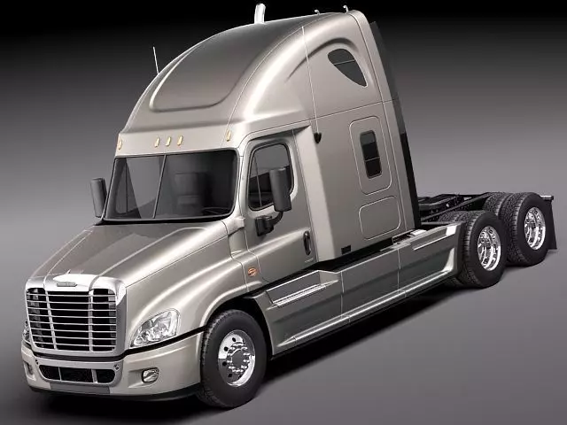 Freightliner Cascadia 2011 3D Model 3D model_0