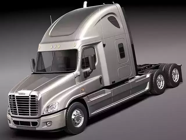 Freightliner Cascadia 2011 3D Model 3D model