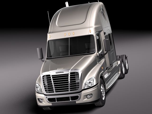Freightliner Cascadia 2011 3D Model 3D model_1