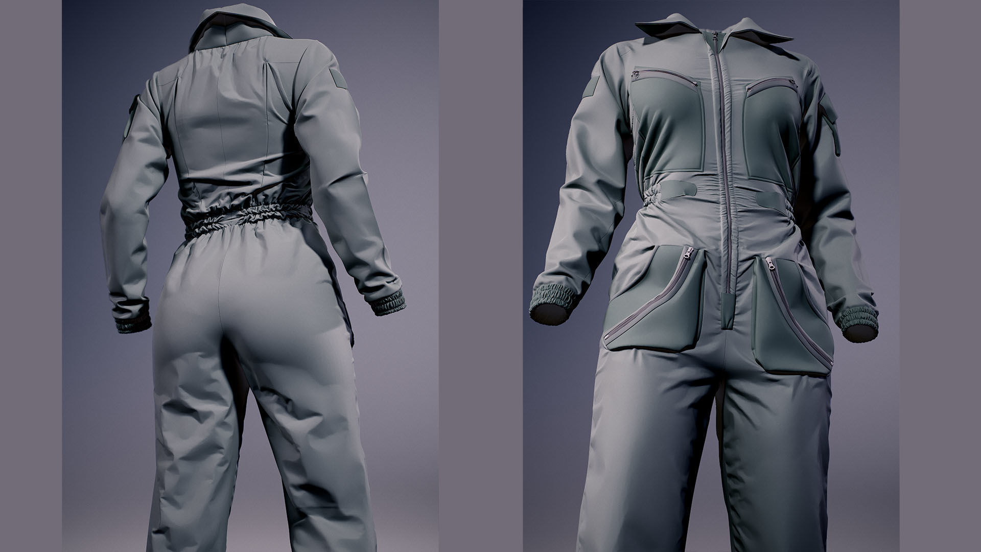  Jumpsuit 3D model_2