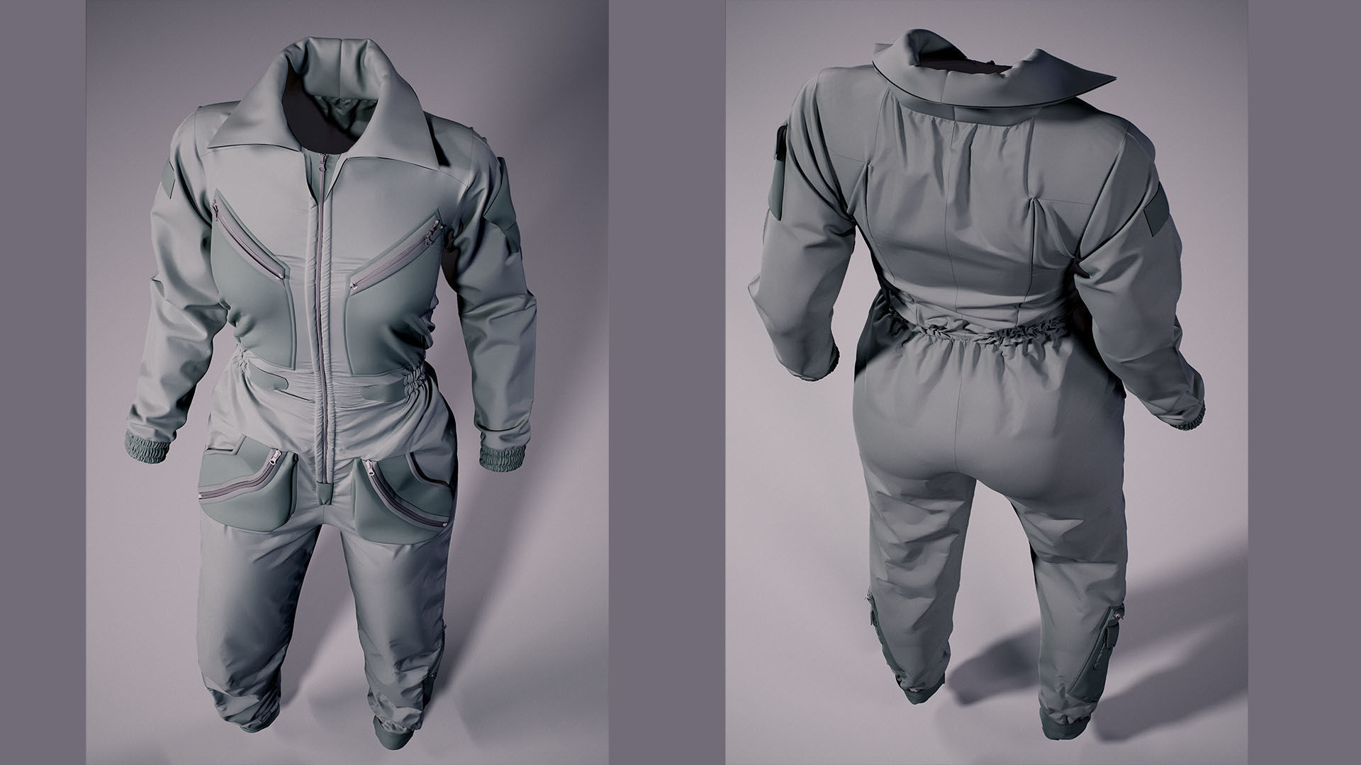  Jumpsuit 3D model_1
