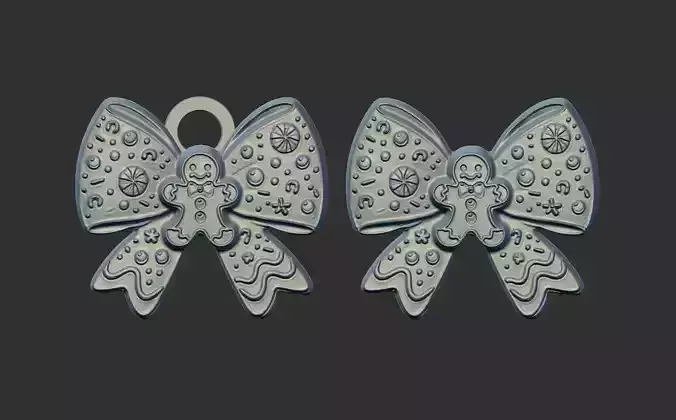 christmas decor  3D print model