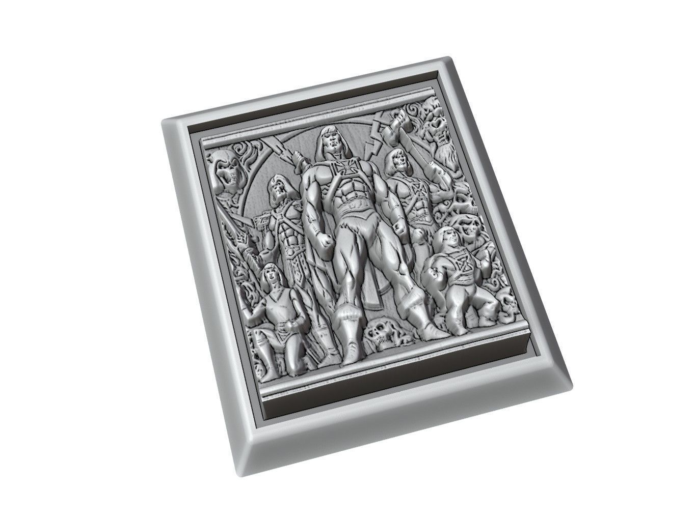 HeMan and the Masters of the Universe 3D print model_2