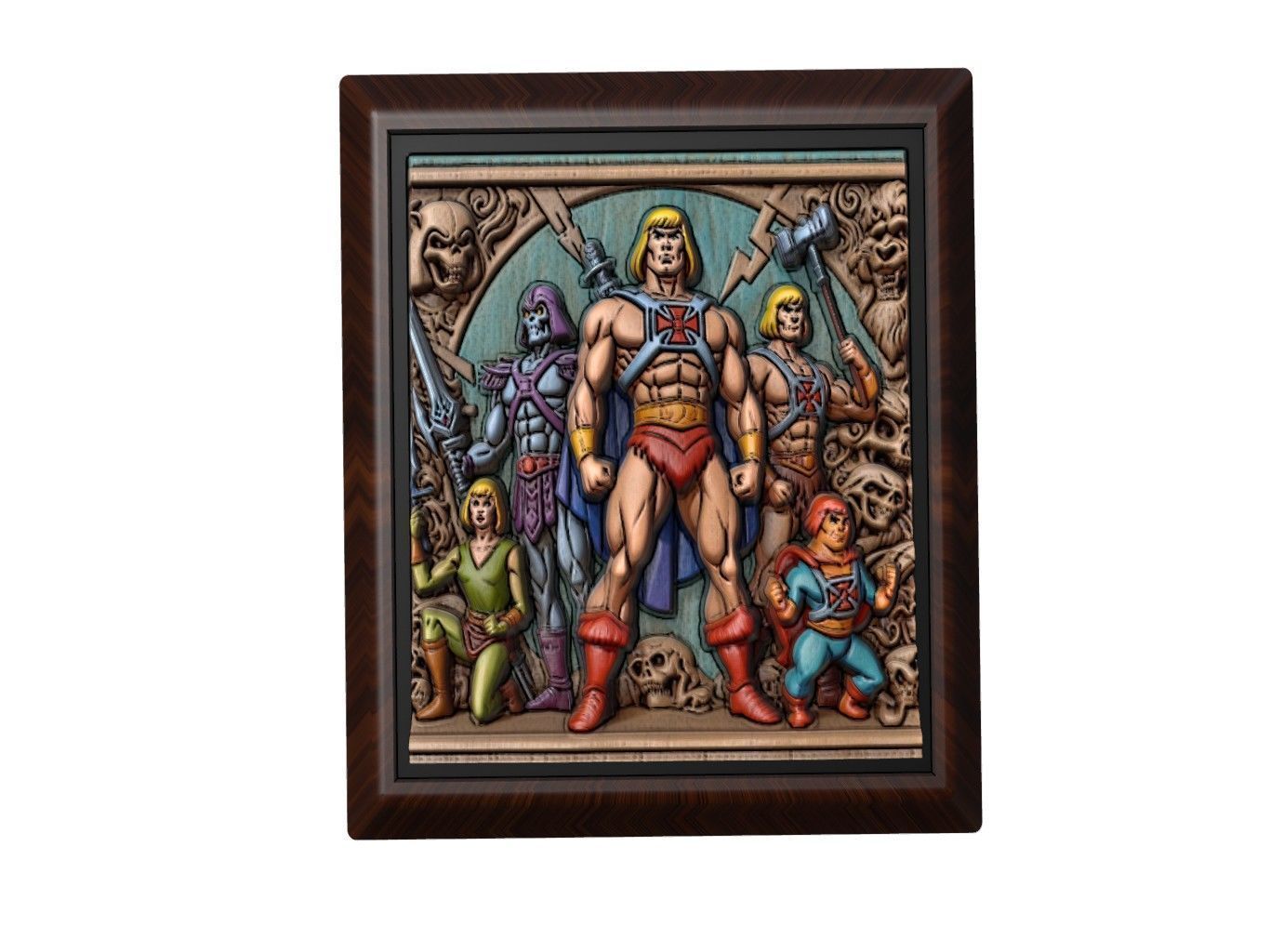 HeMan and the Masters of the Universe 3D print model_1
