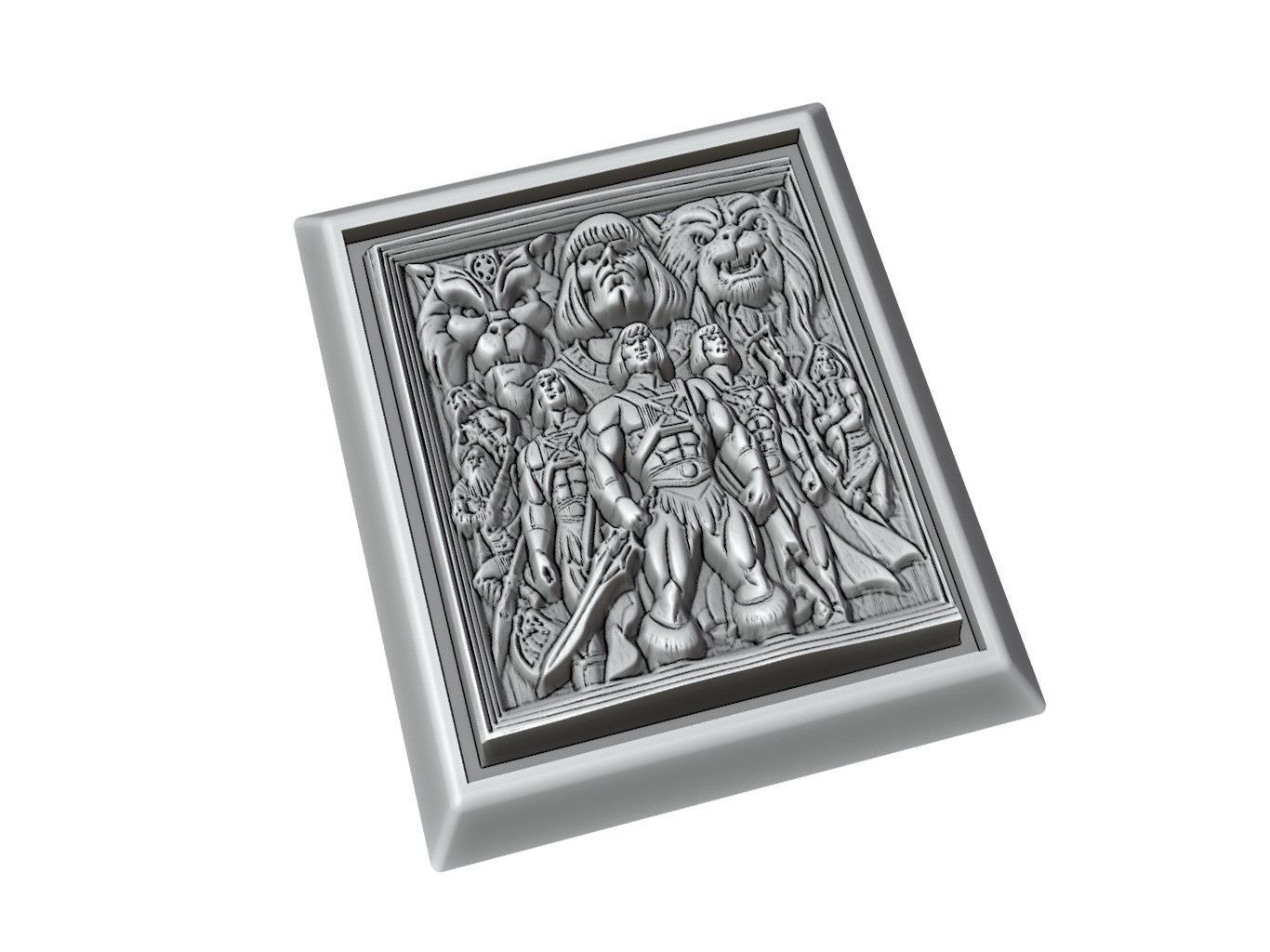 HeMan and the Masters of the Universe 3D print model_2