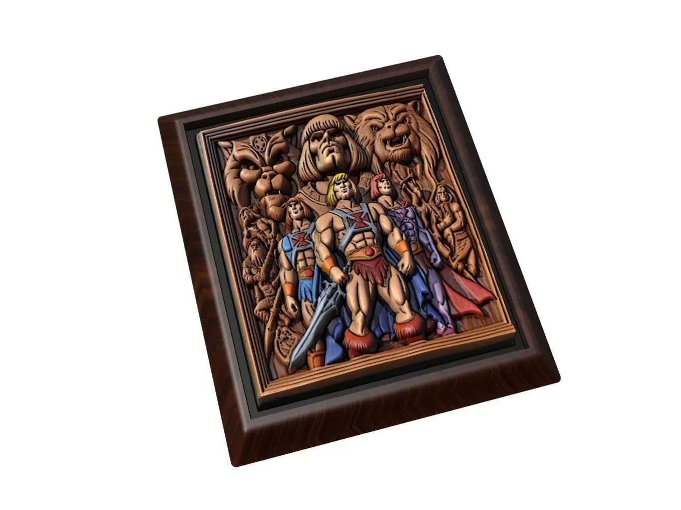 HeMan and the Masters of the Universe 3D print model_0