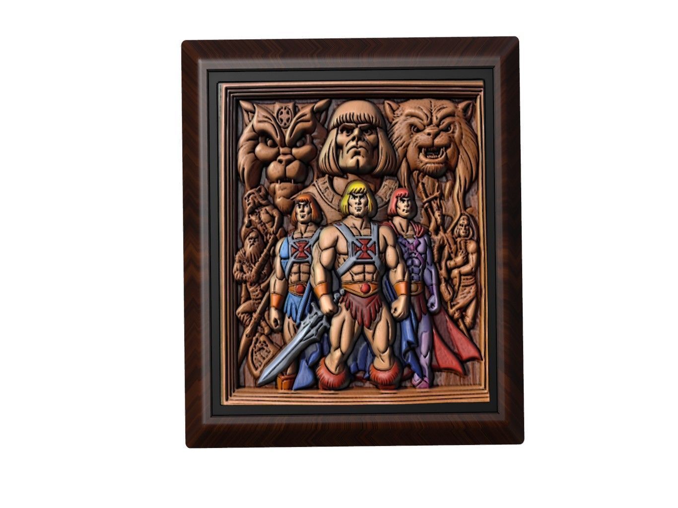 HeMan and the Masters of the Universe 3D print model_1