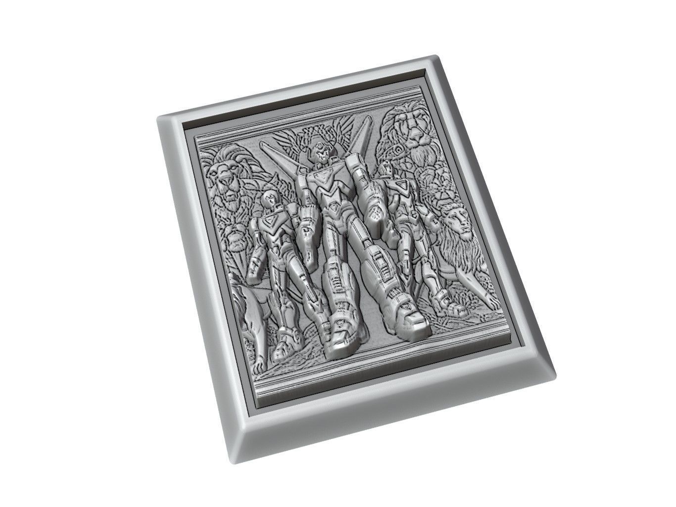 Voltron Legendary Defender 3D print model_2