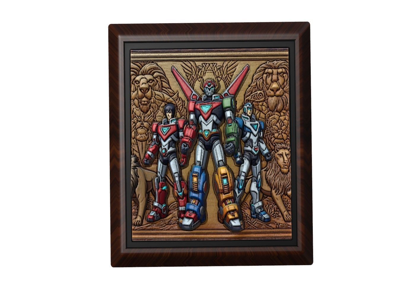 Voltron Legendary Defender 3D print model_1