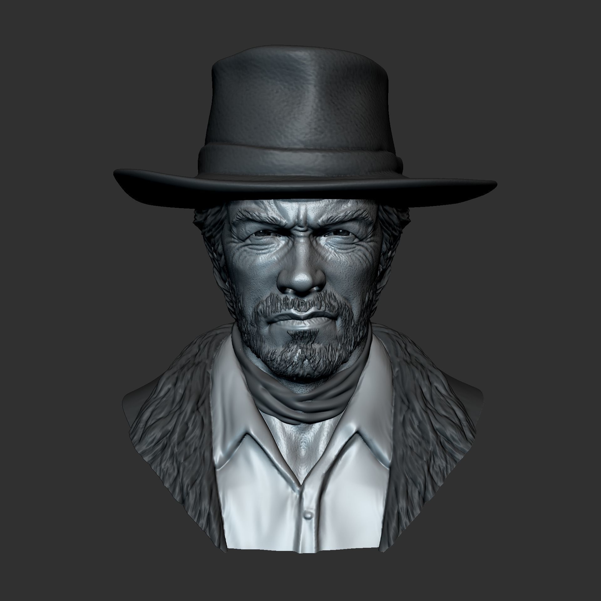 Good Bad Ugly 3D print model_15