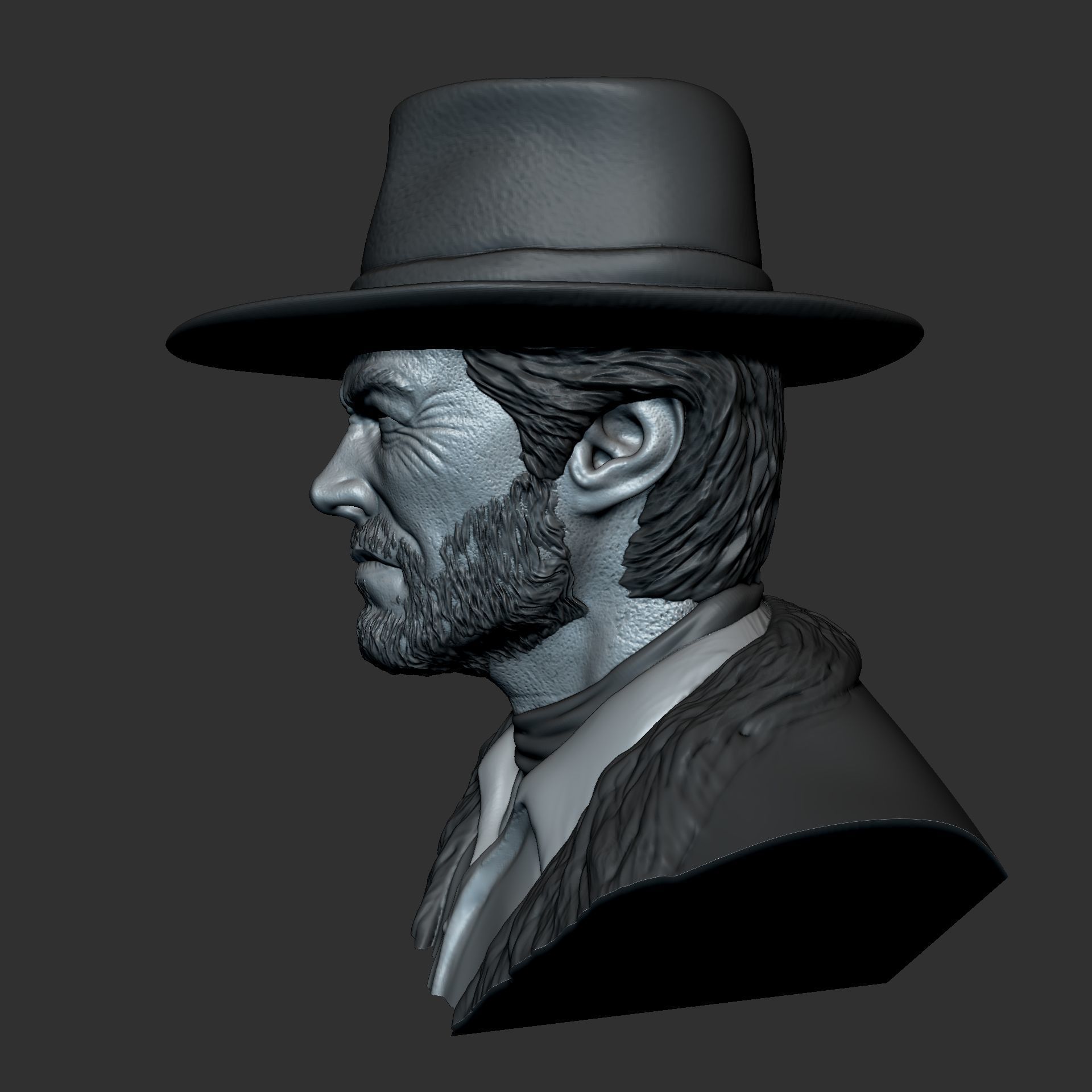 Good Bad Ugly 3D print model_16