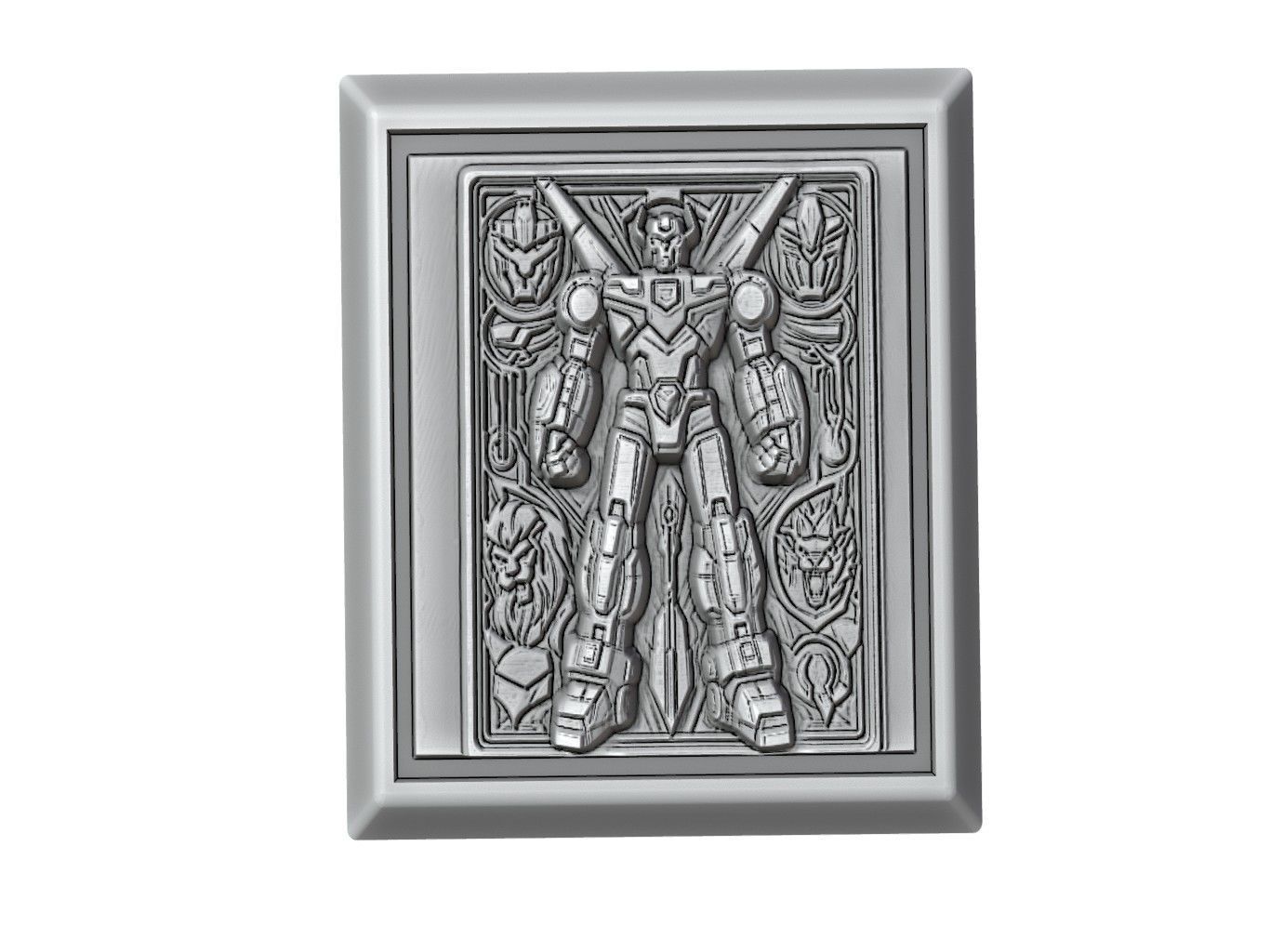 Voltron Legendary Defender 3D print model_3