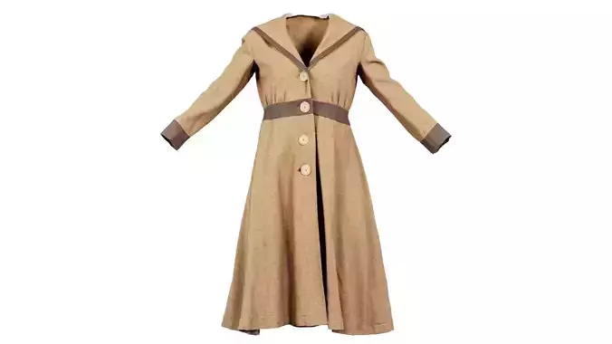 Straw Coat Closed
