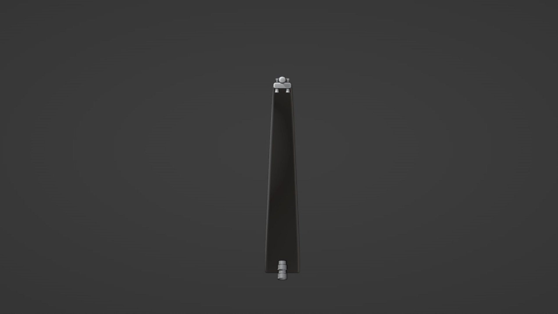 Hunting Bow Low-poly 3D model_9