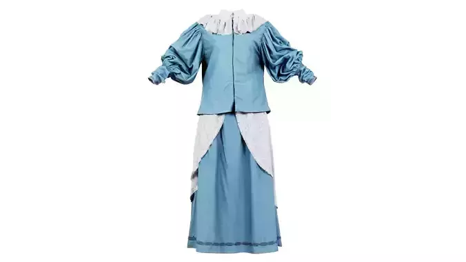 Lace Decorated Dress