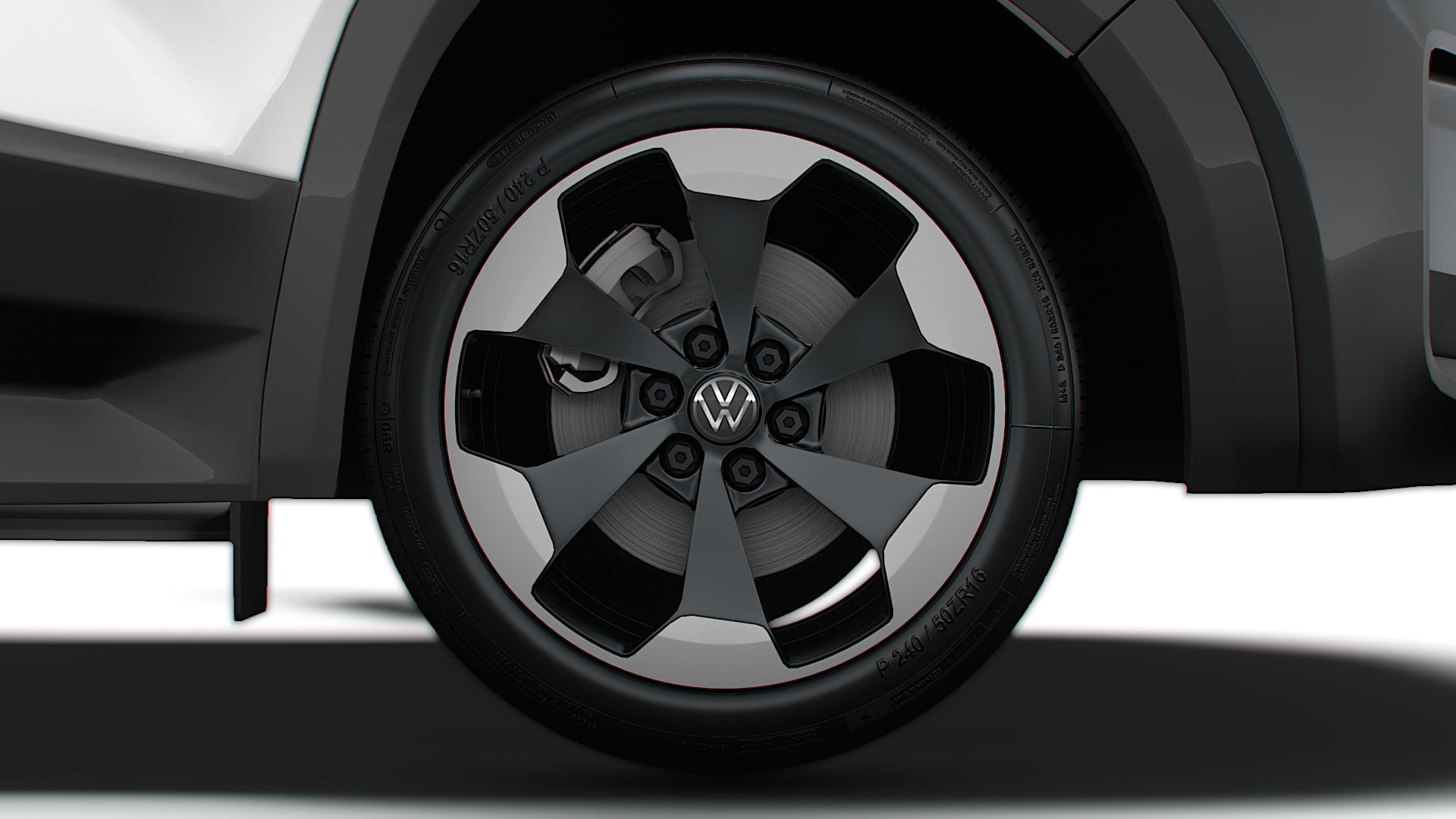 VW Transporter Van L1H1 HQ Interior 2025 3D model_9