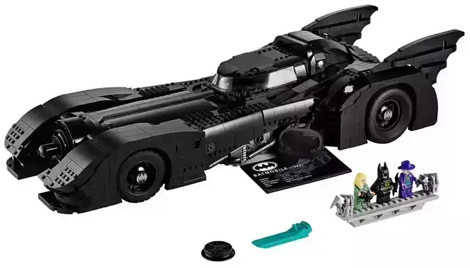 PixelBricks3D - Batmobile 