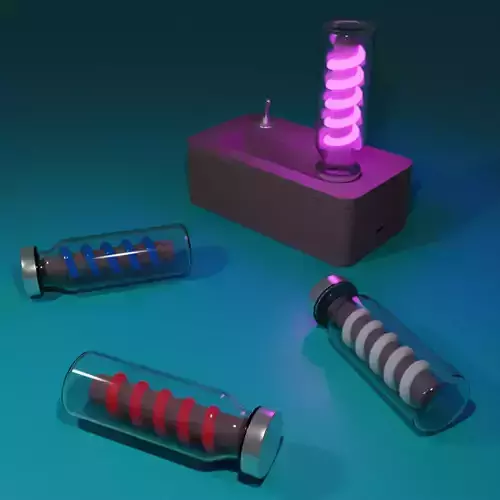 Innovative magnetic pop-up Spiral light