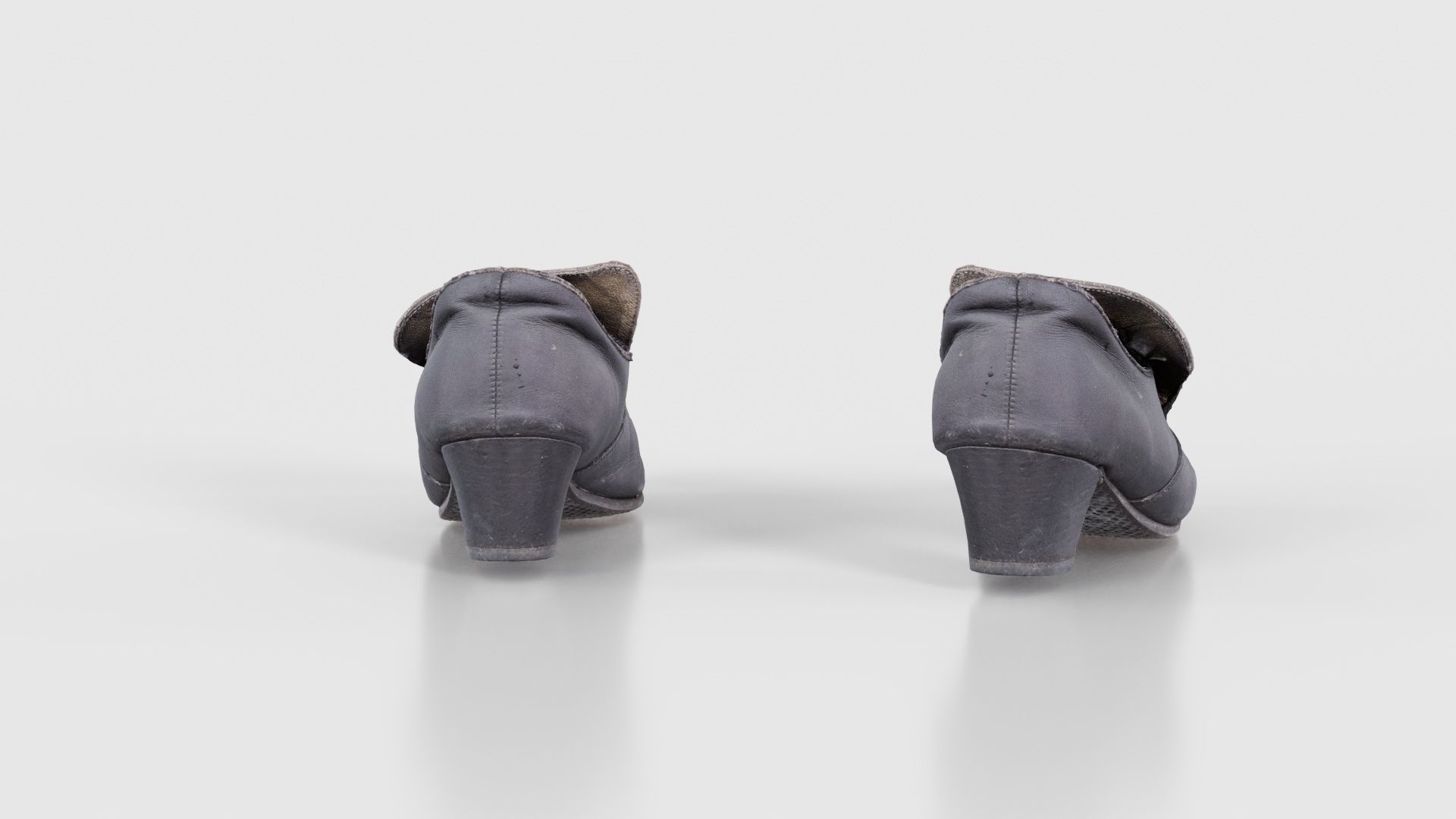 Baroque Shoe Clasp Low-poly 3D model_23