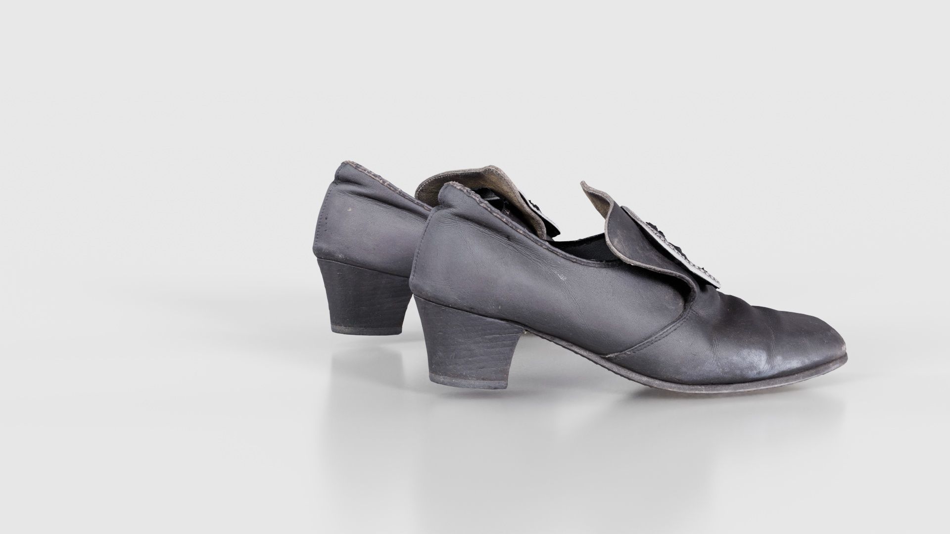 Baroque Shoe Clasp Low-poly 3D model_21