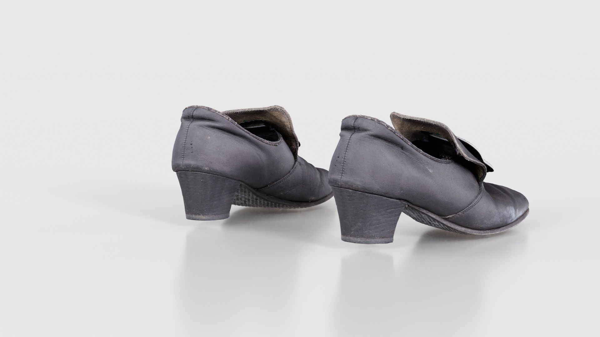 Baroque Shoe Clasp Low-poly 3D model_22