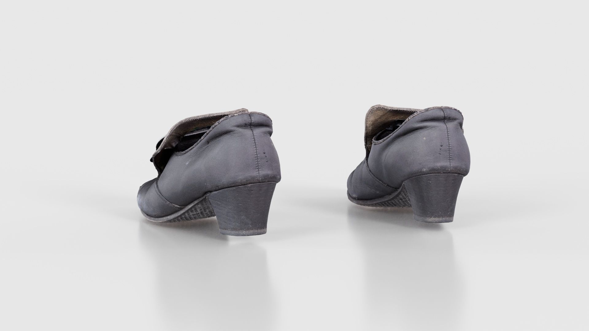 Baroque Shoe Clasp Low-poly 3D model_24