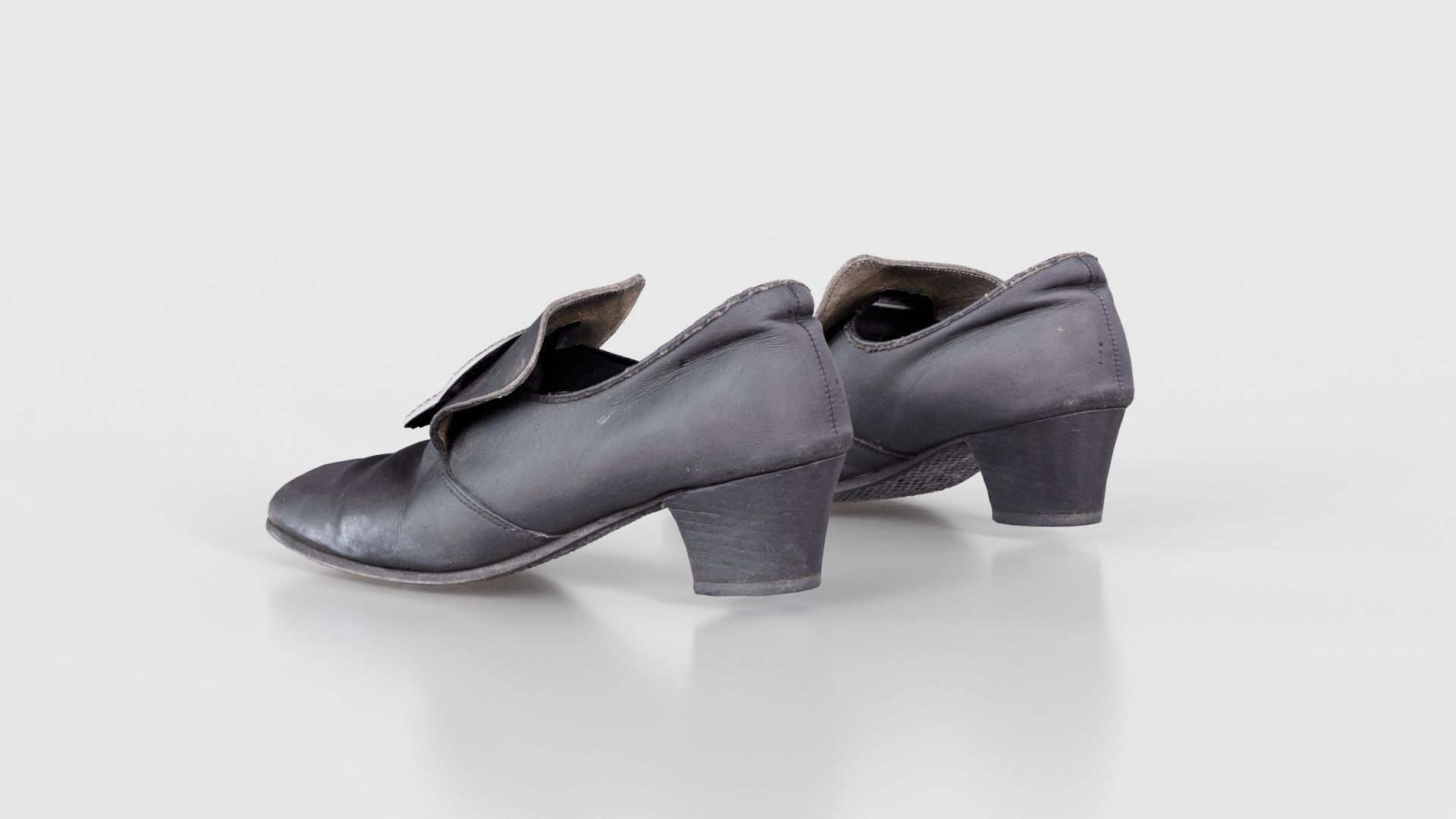 Baroque Shoe Clasp Low-poly 3D model_25