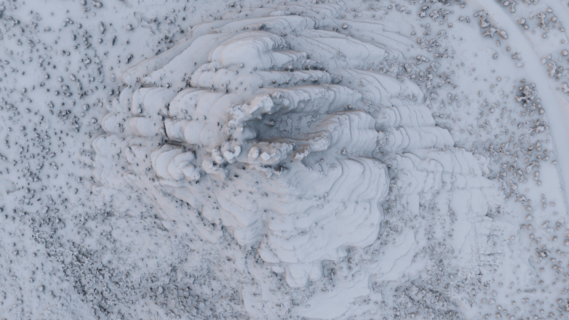 Bell Rock Multipurpose 3D Terrain Model 3D model_20