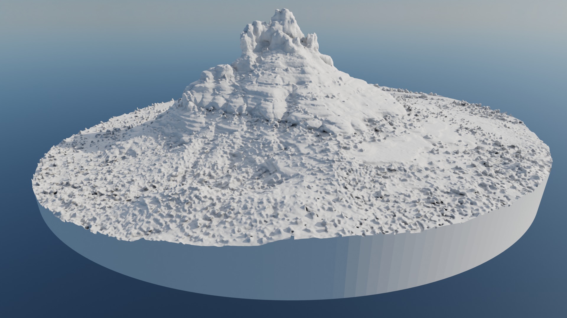 Bell Rock Multipurpose 3D Terrain Model 3D model_42