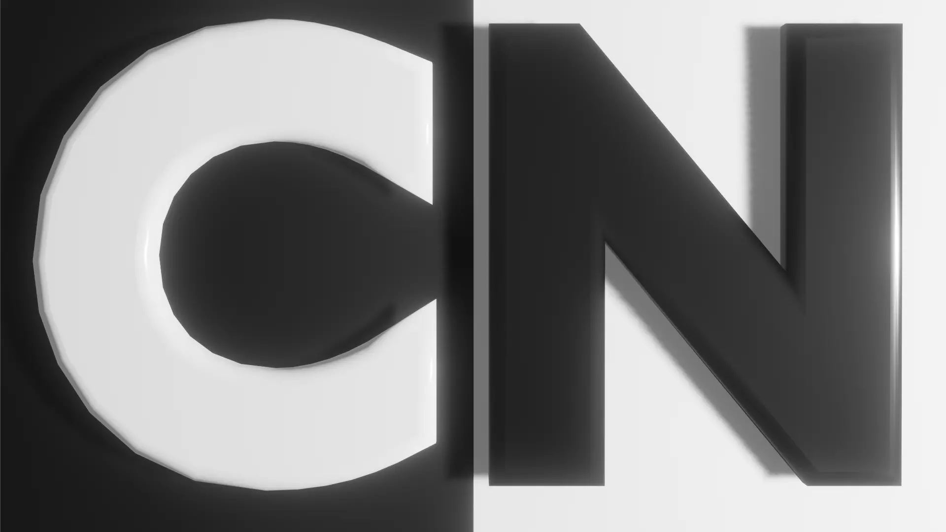 cartoonnetworklogo Low-poly 3D model_0