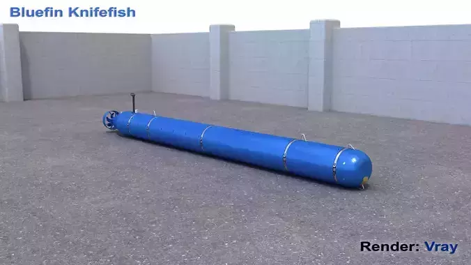 Bluefin Knifefish 3D model