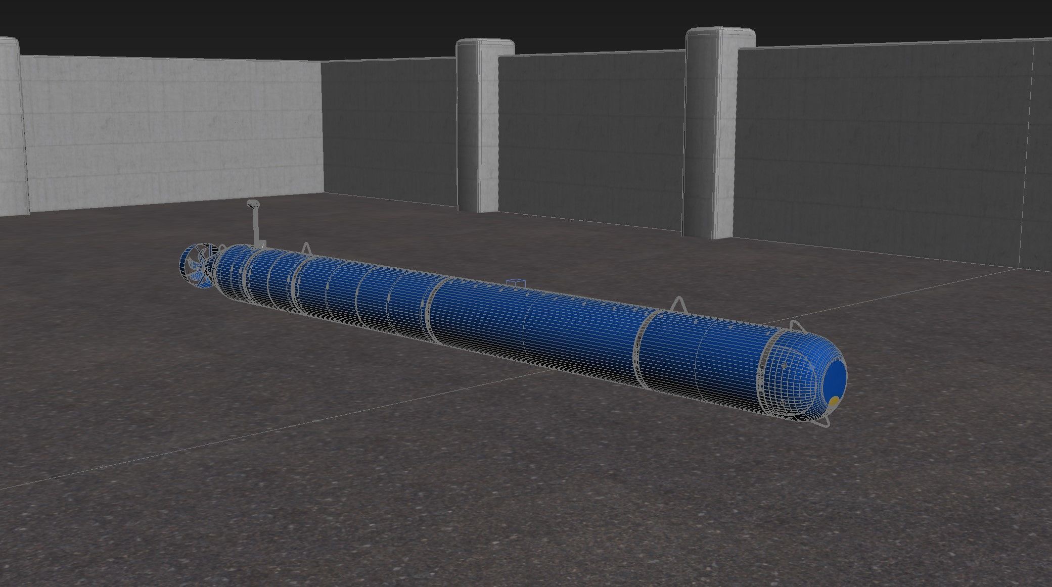 Bluefin Knifefish 3D model_9