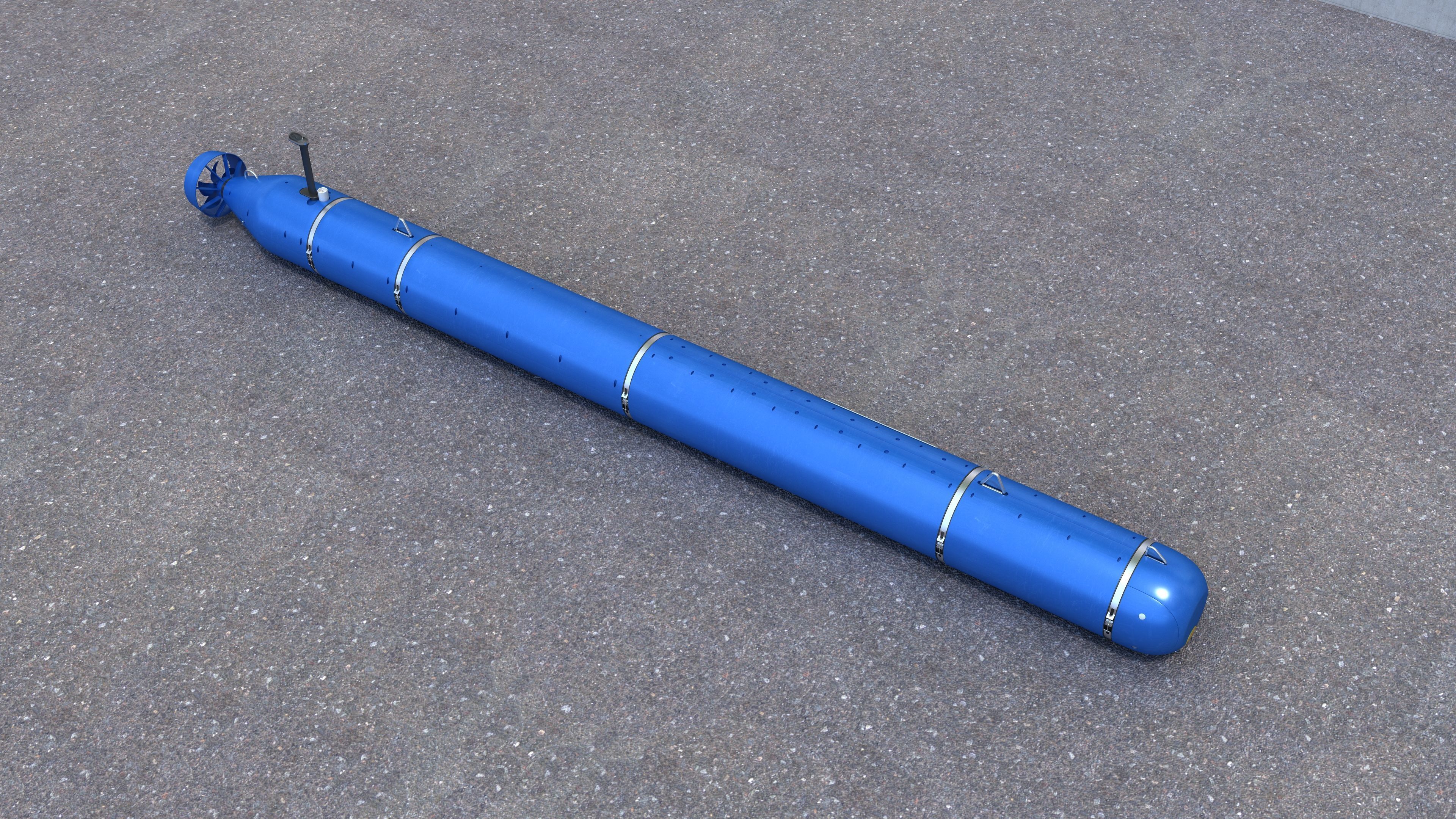 Bluefin Knifefish 3D model_6