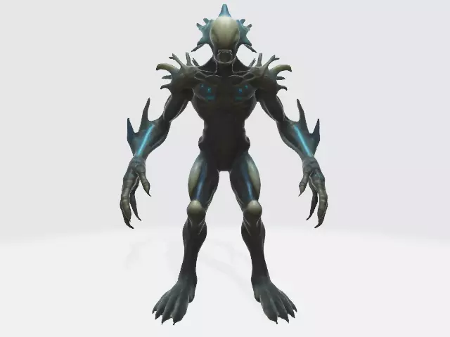 Alien 3D model_0