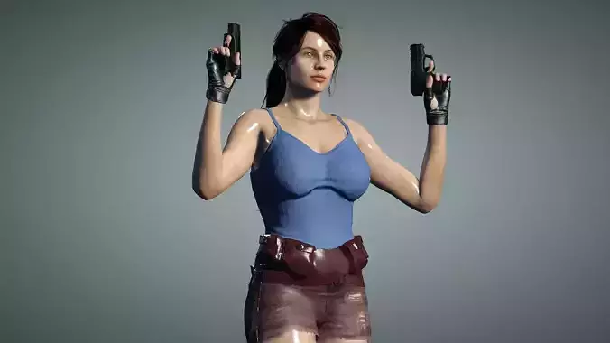 Lara Croft 3D model