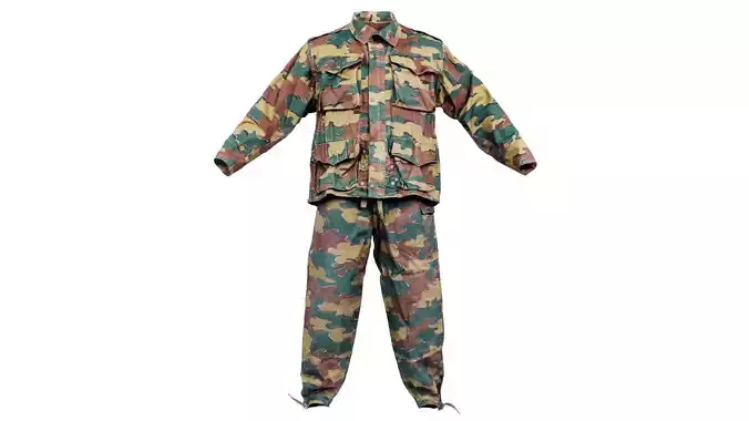 Camouflage Soldier Uniform