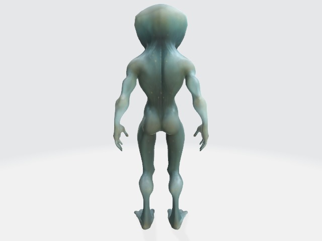 Alien 3D model_2
